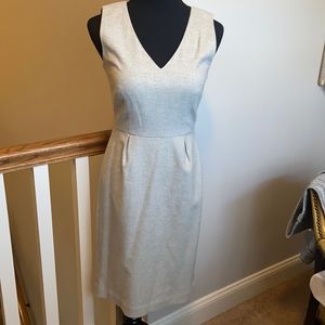 Banana Republic Gray Sleeveless Dress